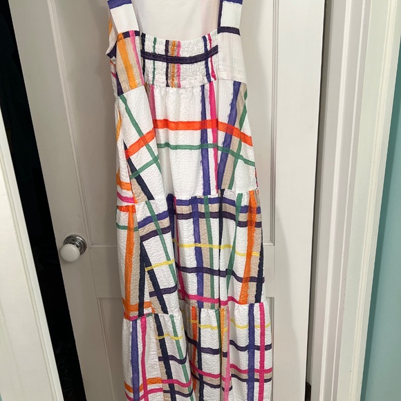 Vilagallo Elisa multi check dress Euro size 40 (US 6) - Picture 2 of 3